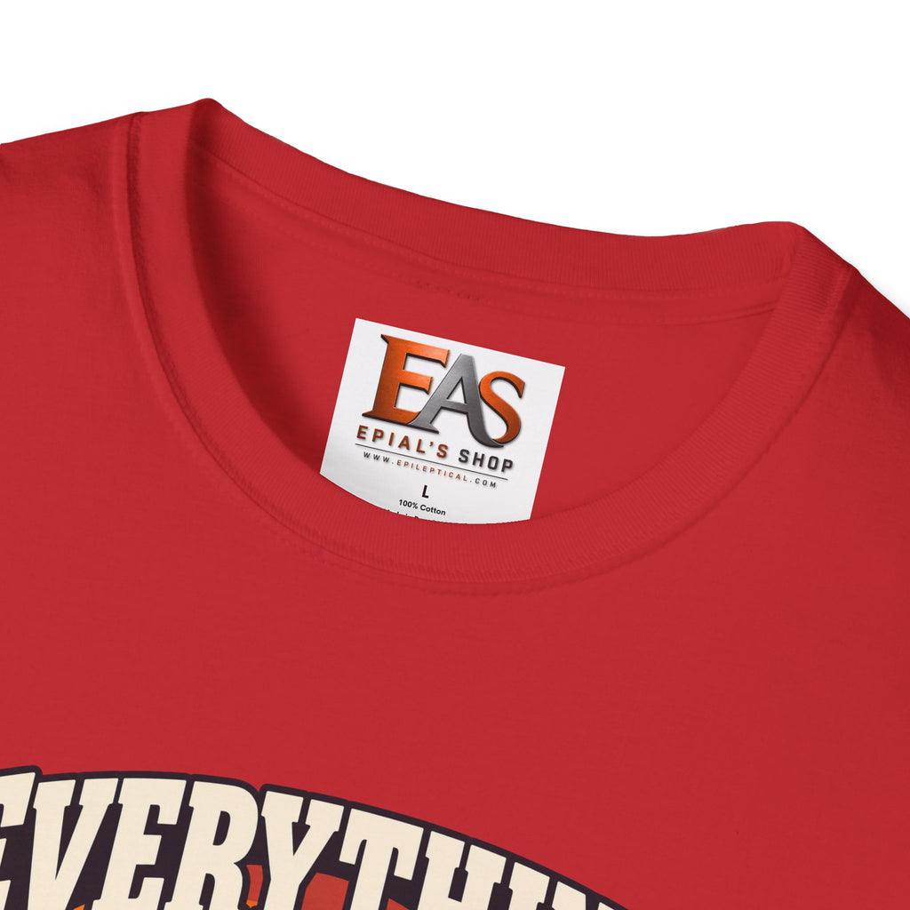 Everything Is Fine Please Stockpile Accordingly T-Shirt | Funny Emergency Preparedness Tee
