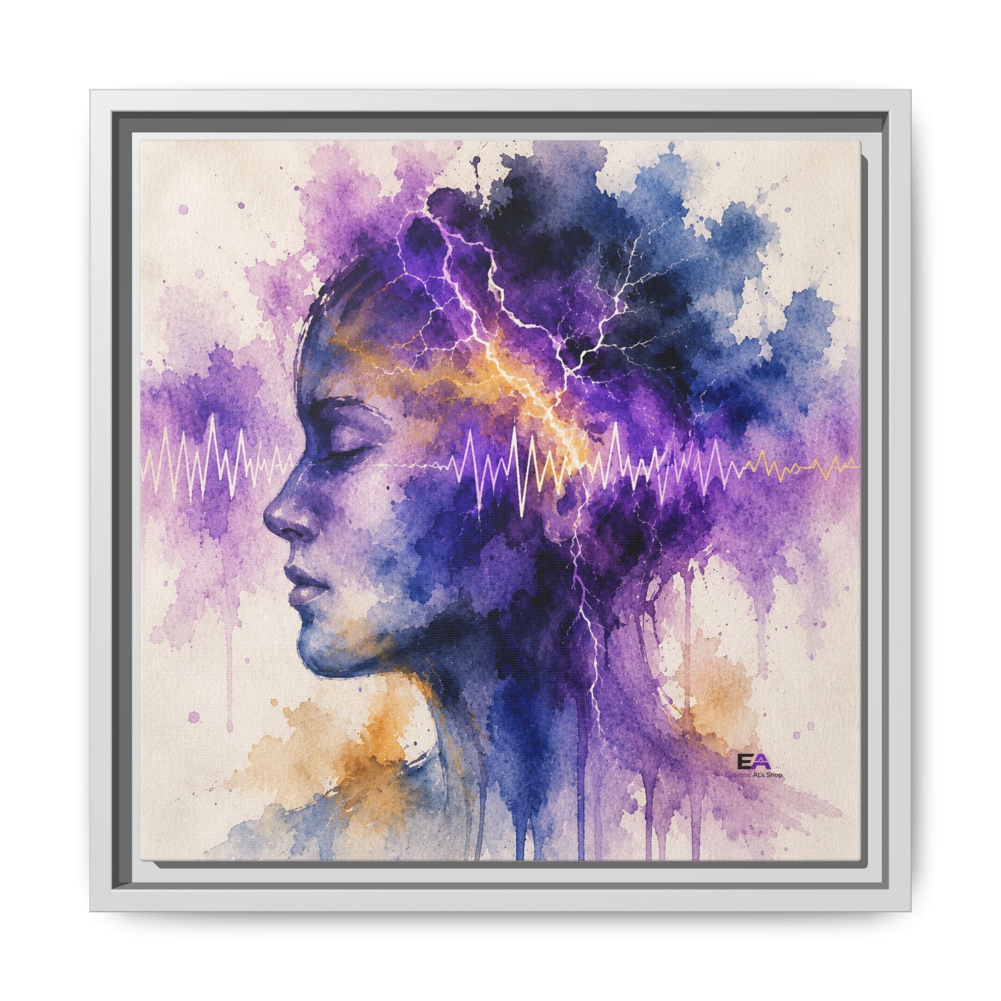 The Space Between Sparks | Canvas Wall Art for Home