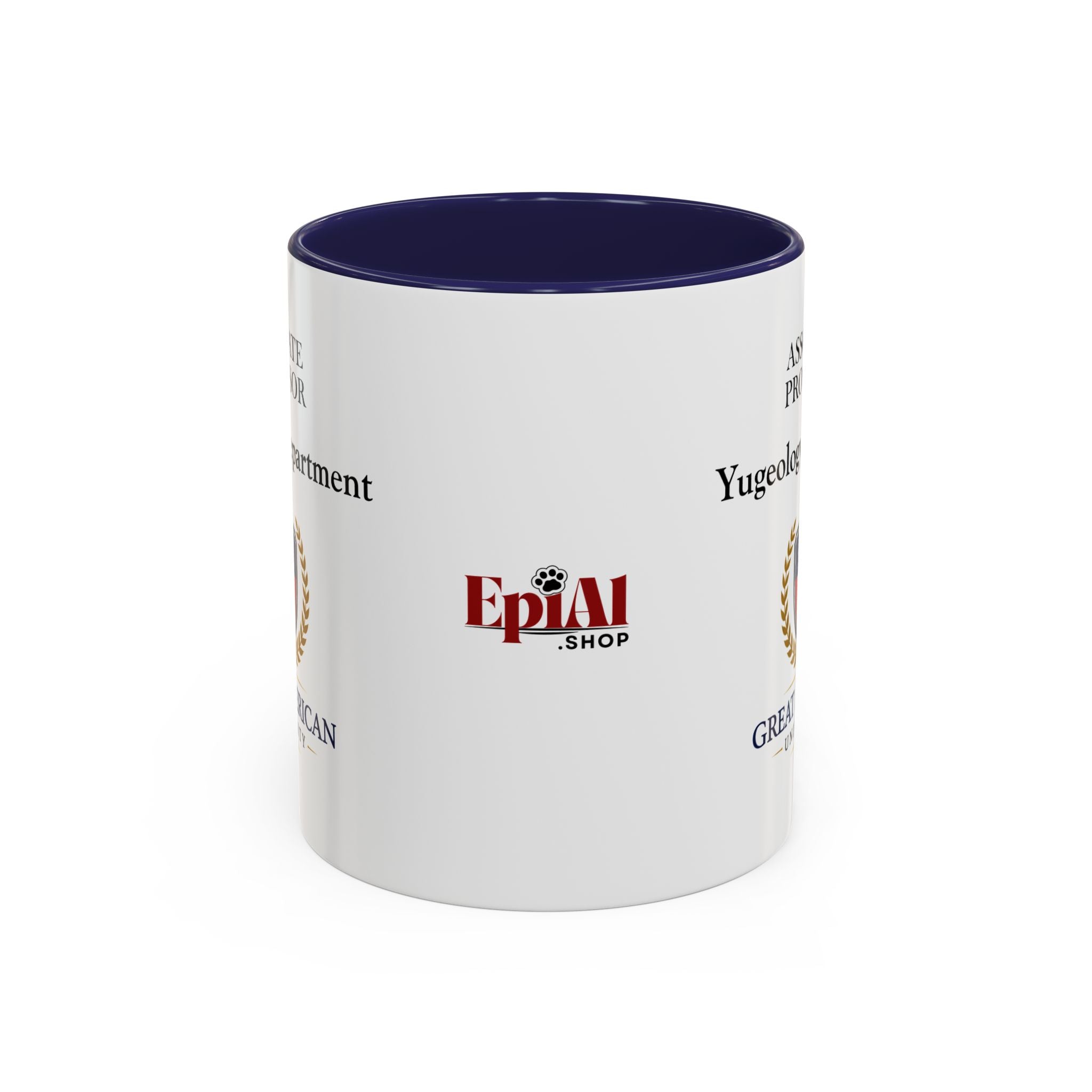 Associate Professor – Yugeology Department Coffee Mug | Political Parody