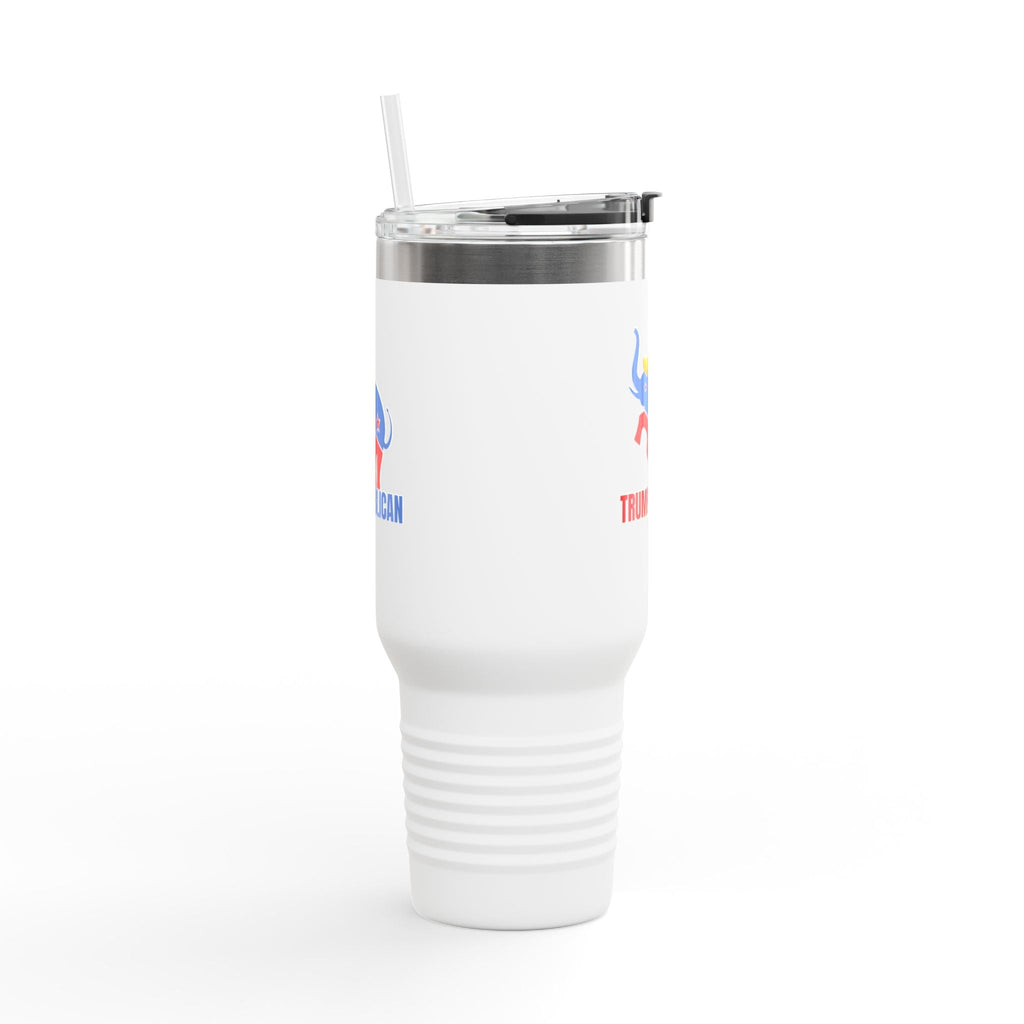 Trumpublican Patriotic Insulated Travel Mug - 40oz Printify