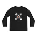Ghost Cats Halloween Youth Long Sleeve Shirt