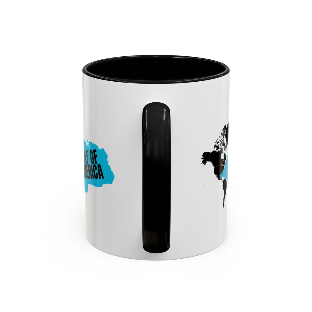 American Gulf Map Accent Coffee Mug