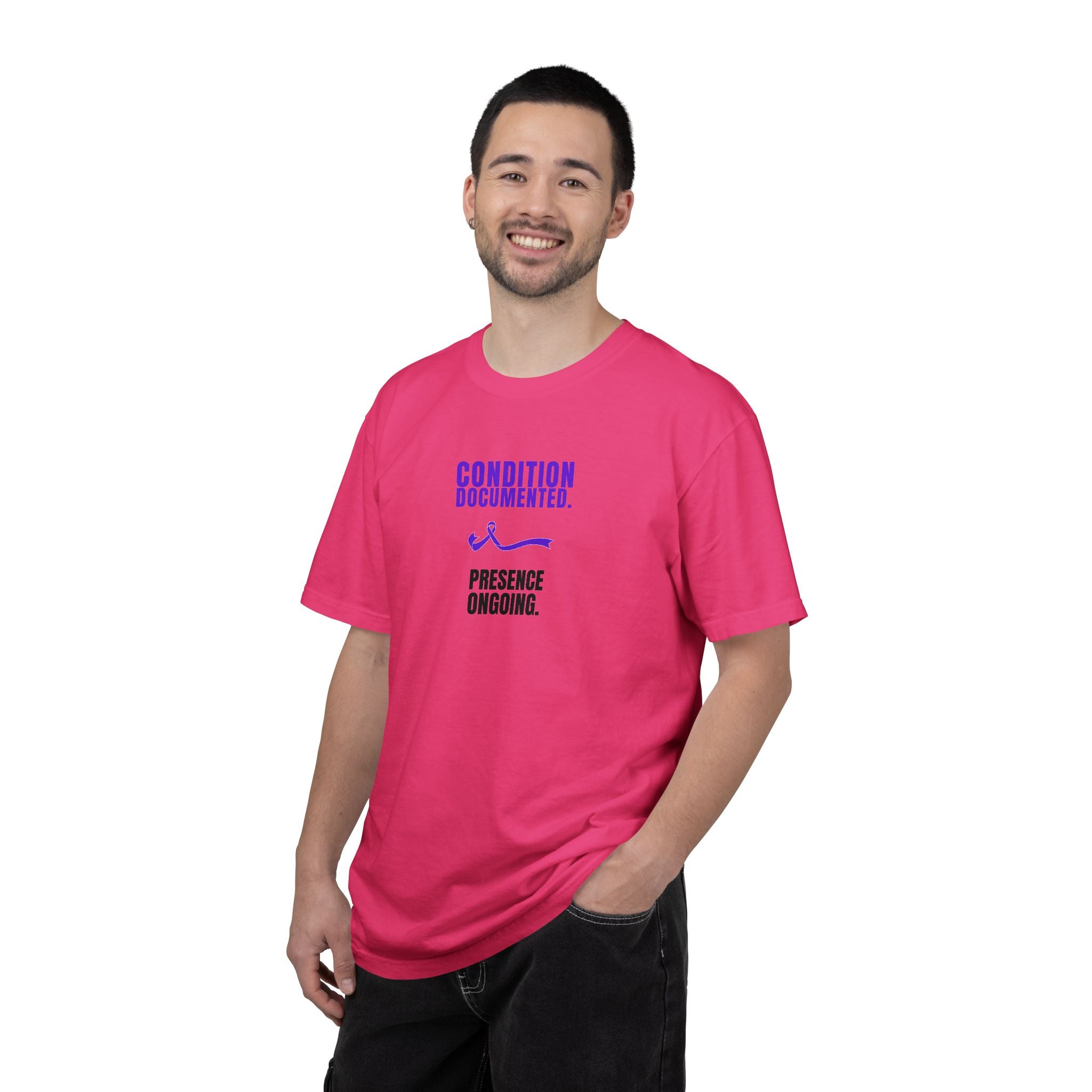 Condition Documented. Presence Ongoing. – Epilepsy Awareness T-Shirt