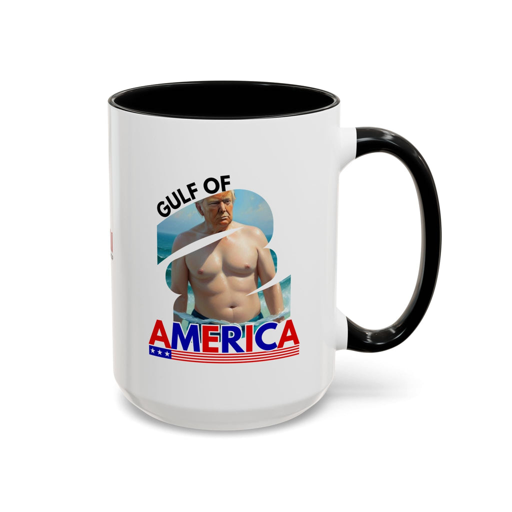 Trump's Gulf of America Accent Coffee Mug Printify