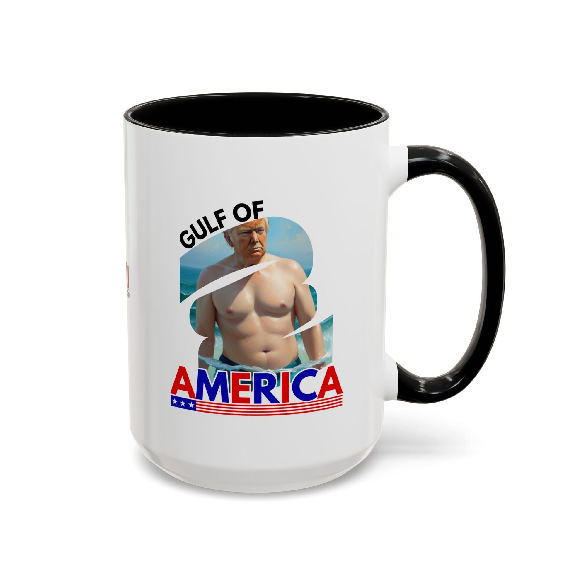Trump's Gulf of America Accent Coffee Mug Printify