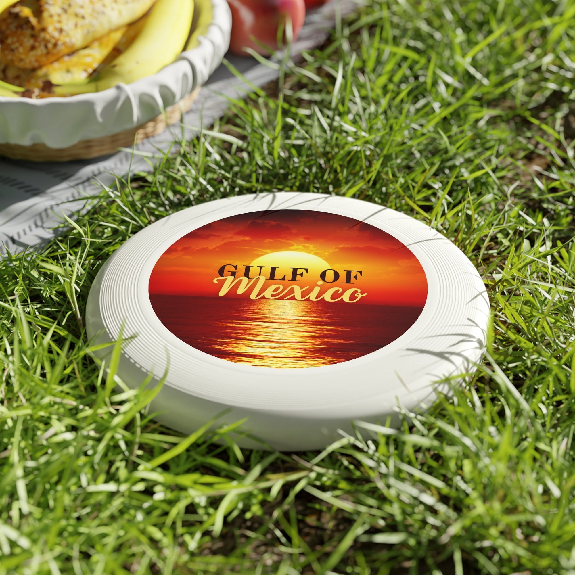 Gulf of Mexico Sunset Frisbee Printify