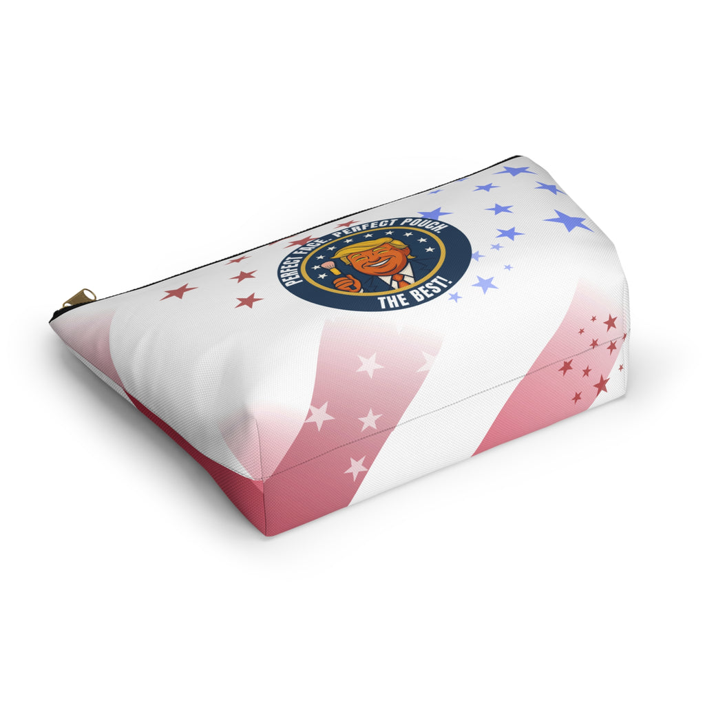 Mock Presidential Seal Makeup Pouch – “Perfect Face. Perfect Pouch.”