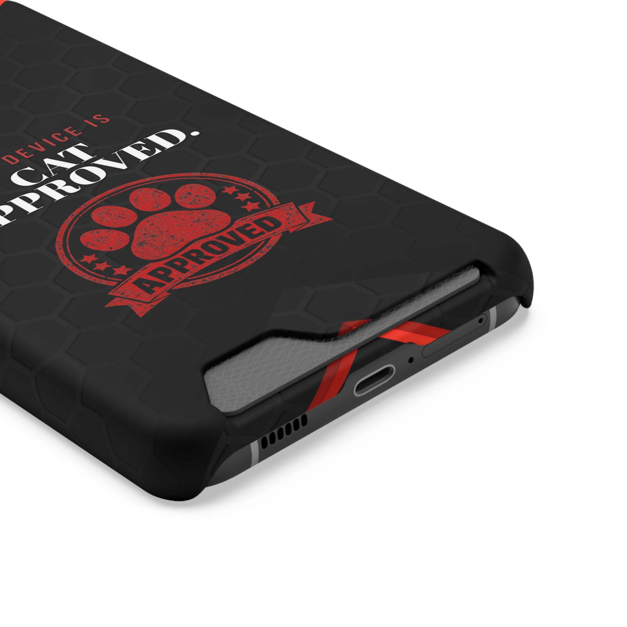Cat Approved iPhone Case — Official Stamp Edition