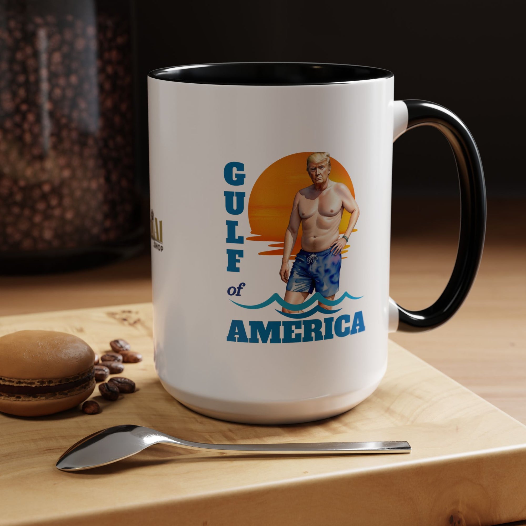 Humorous American Gulf Coffee Mug - 11/15oz Accent Mug for Fun Lovers