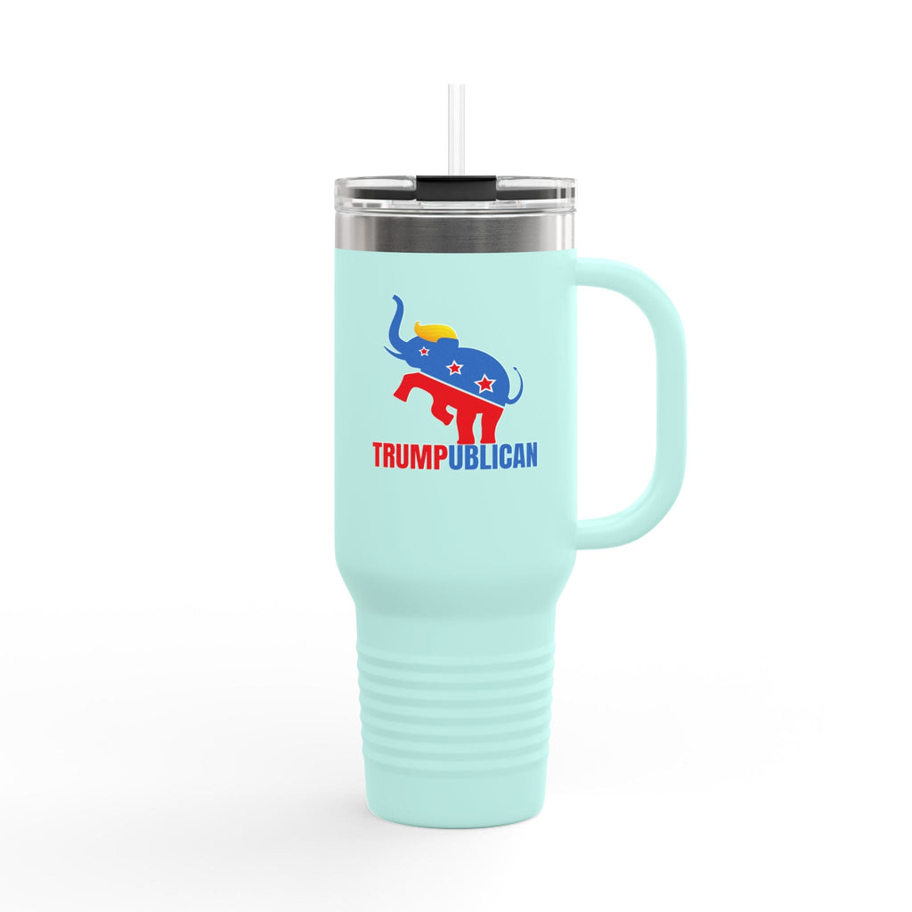 Trumpublican Patriotic Insulated Travel Mug - 40oz Printify