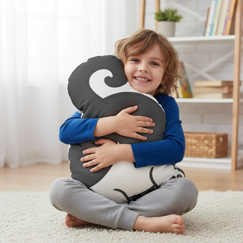 Cat Butt Shaped Pillow — Cute Decorative Throw Pillow