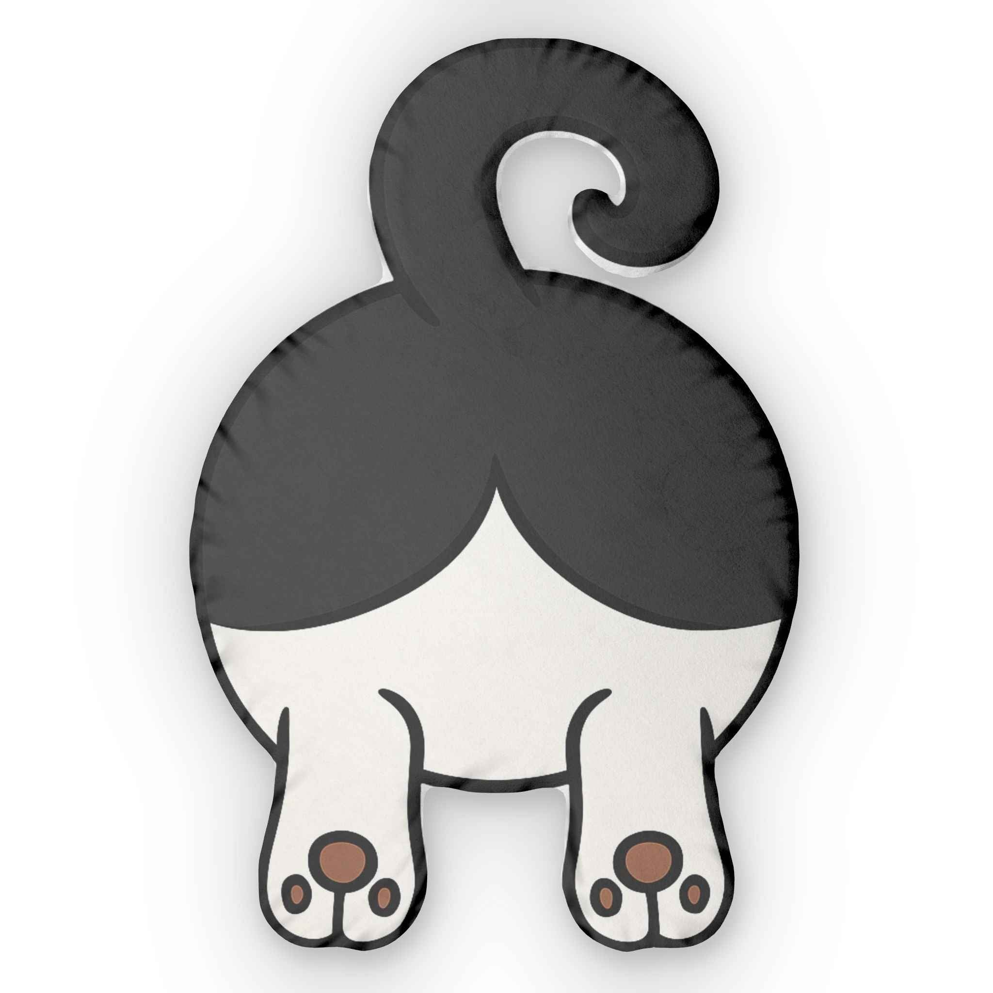 Cat Butt Shaped Pillow — Cute Decorative Throw Pillow