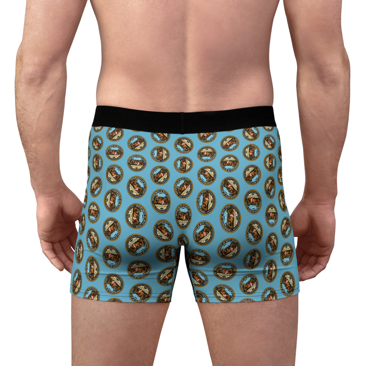 Department of Butt Stuff Bigfoot Boxer Briefs | Funny Sasquatch Underwear