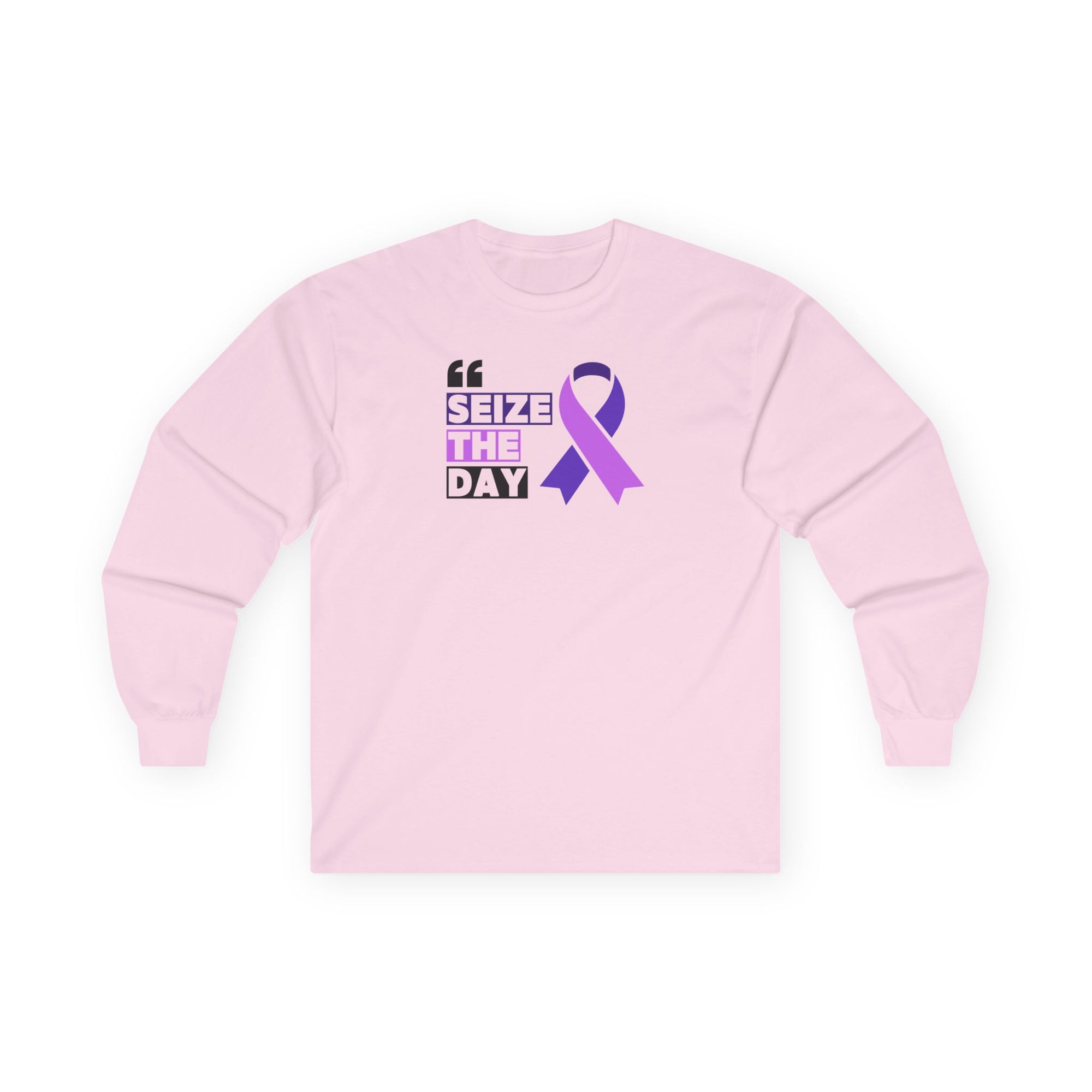Inspirational Seize the Day Long Sleeve Tee