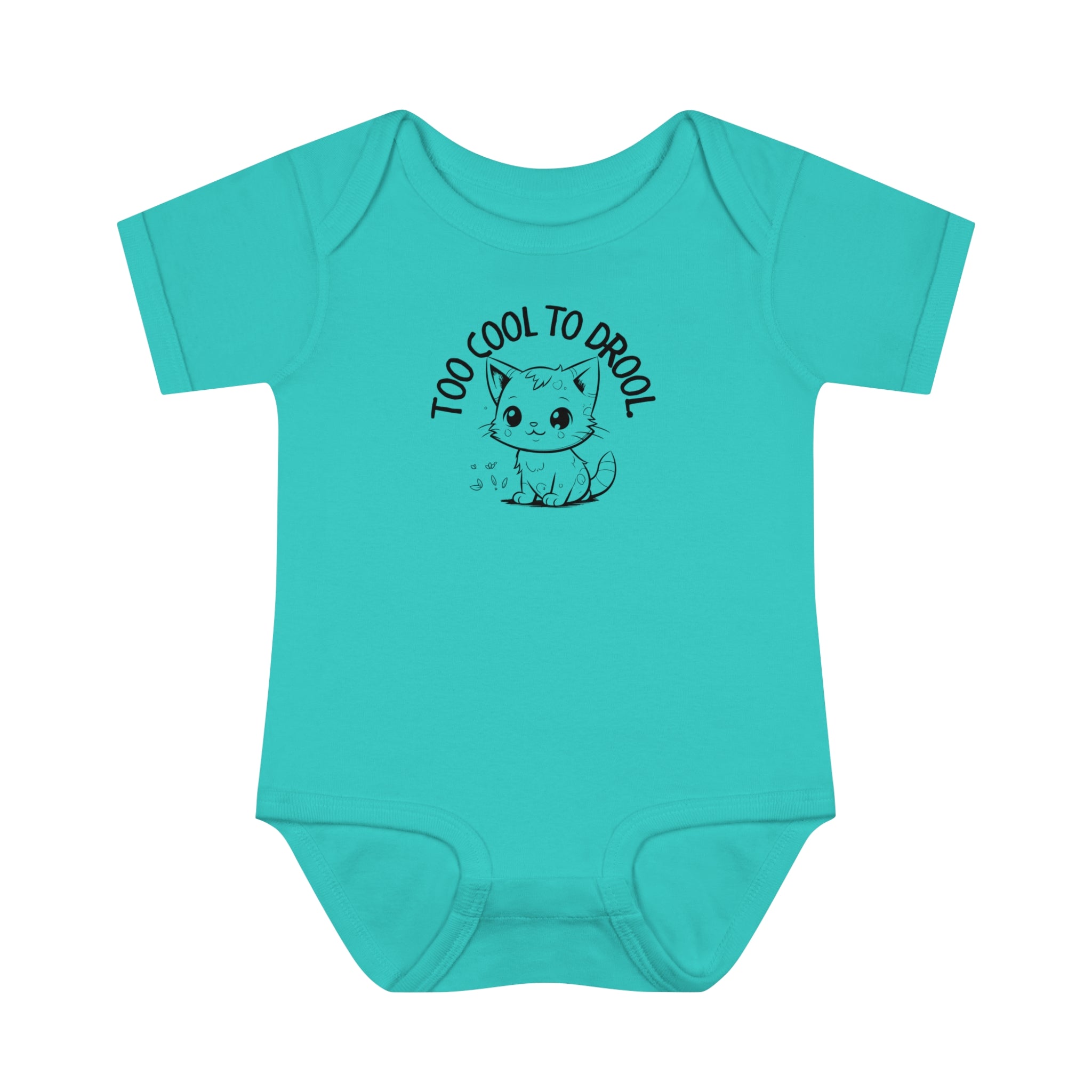 Too Cool To Drool Infant Baby Rib Bodysuit - EpiAl's Shop