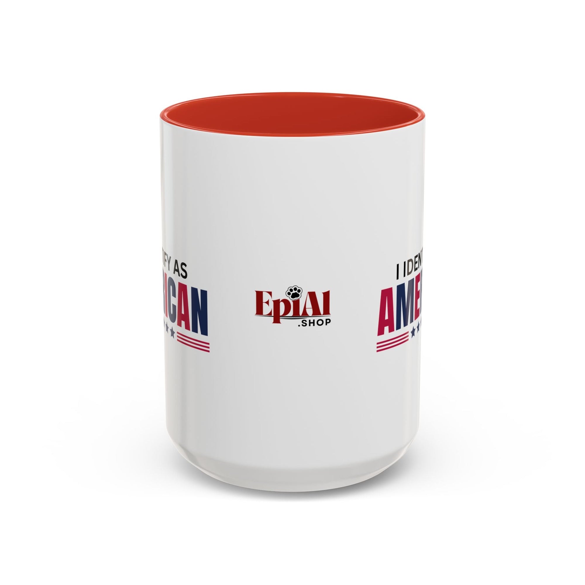 I Identify as American Accent Coffee Mug - 11 oz & 15 oz Printify