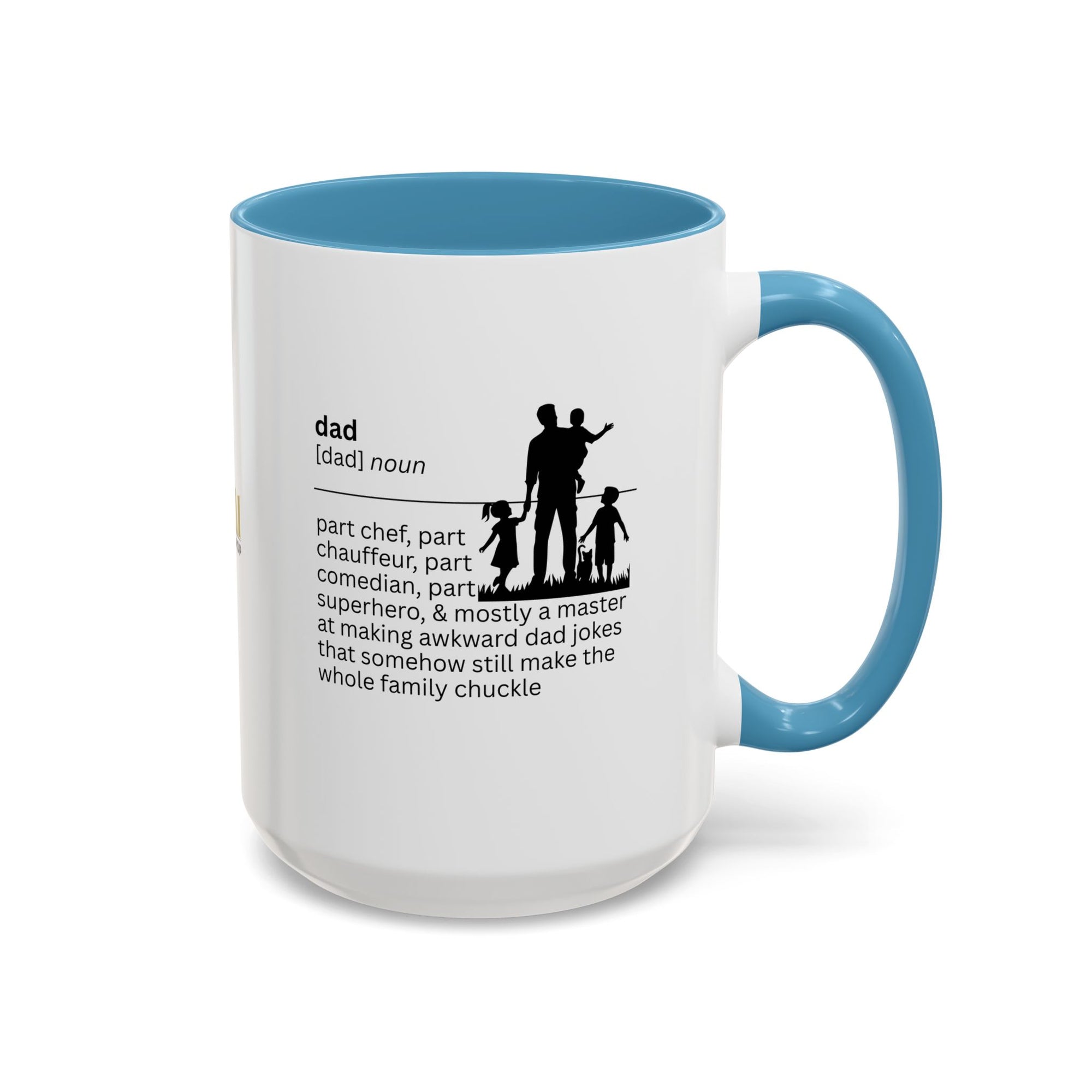 Dad Jokes Accent Coffee Mug - Perfect Gift for Dads