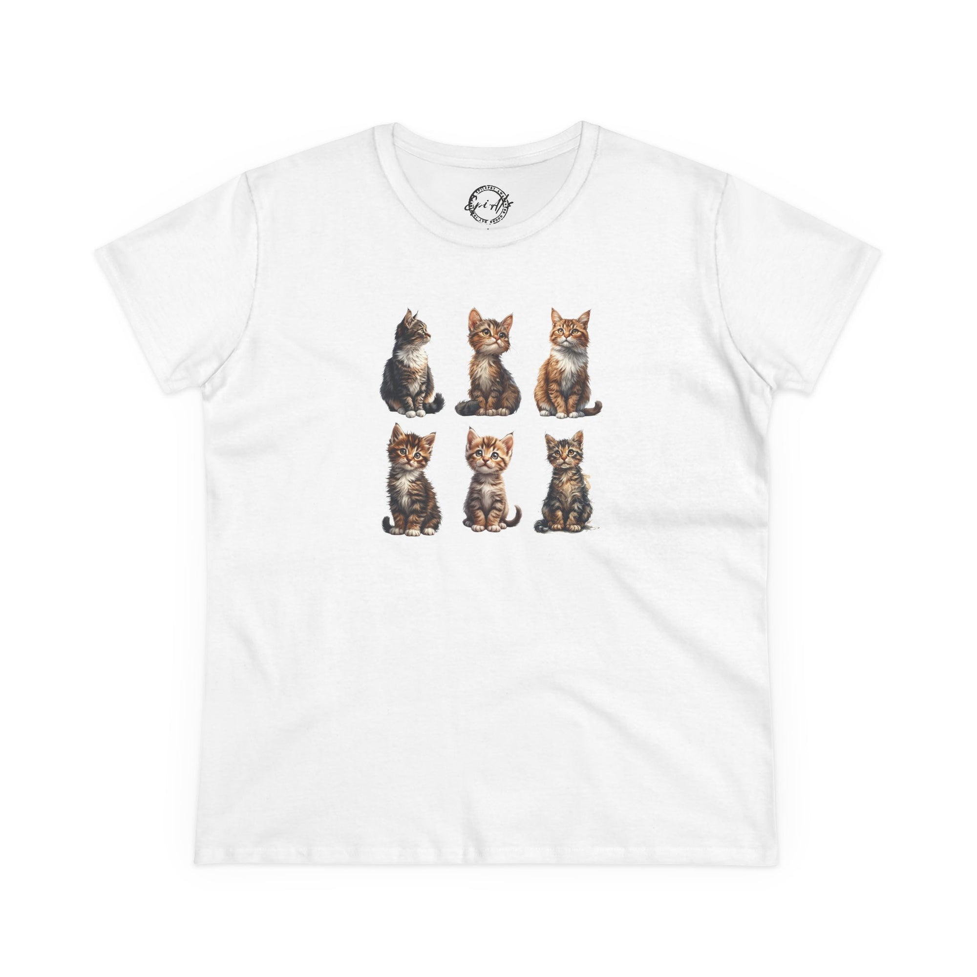 Cute Kittens Women's Cotton T-Shirt