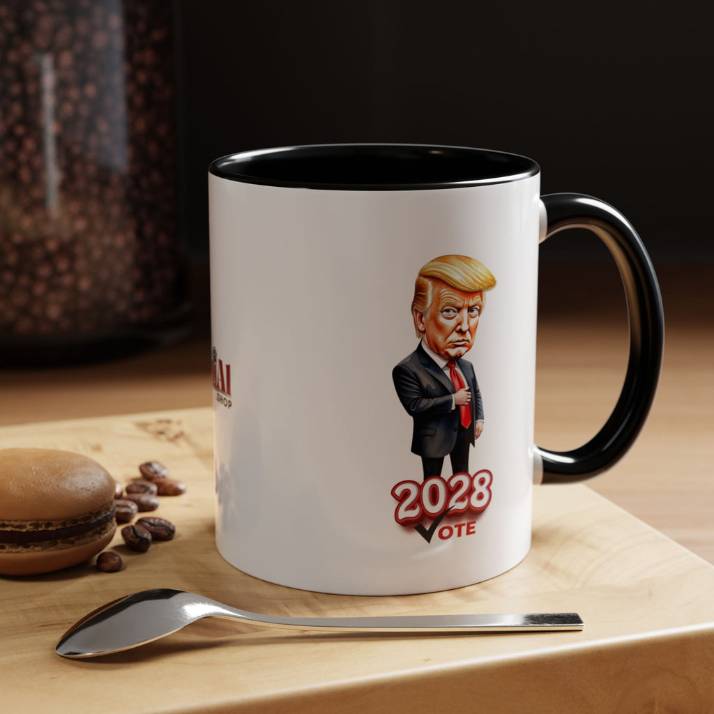 Political Themed Coffee Mug | 2028 Vote Design | Unique Gift for Supporters