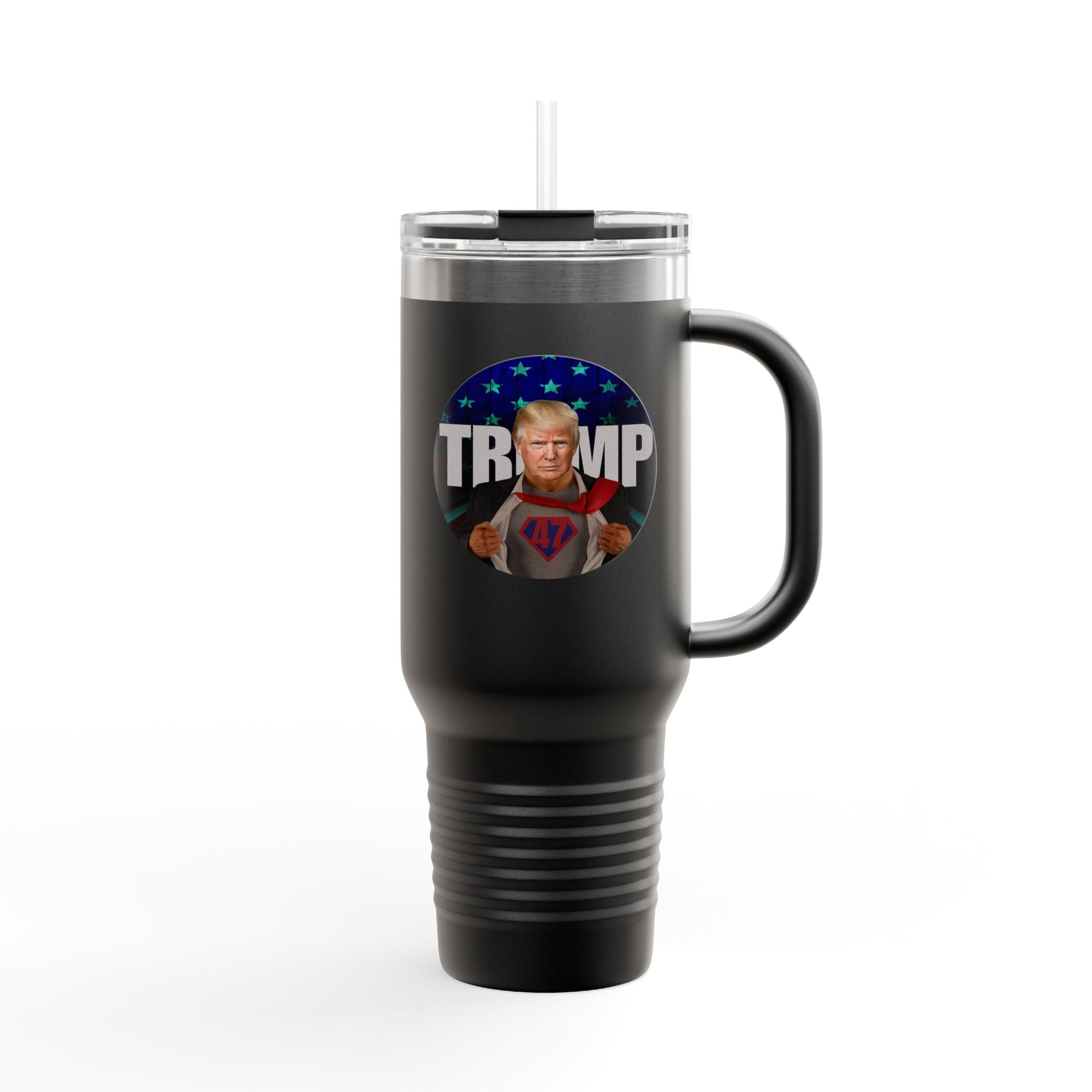Political Insulated Travel Mug - 40oz with Trump Design