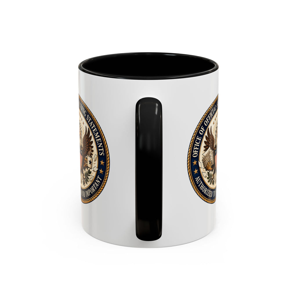 Office of Official-Sounding Statements Mug | Funny Government Parody Coffee Cup | 11oz & 15oz