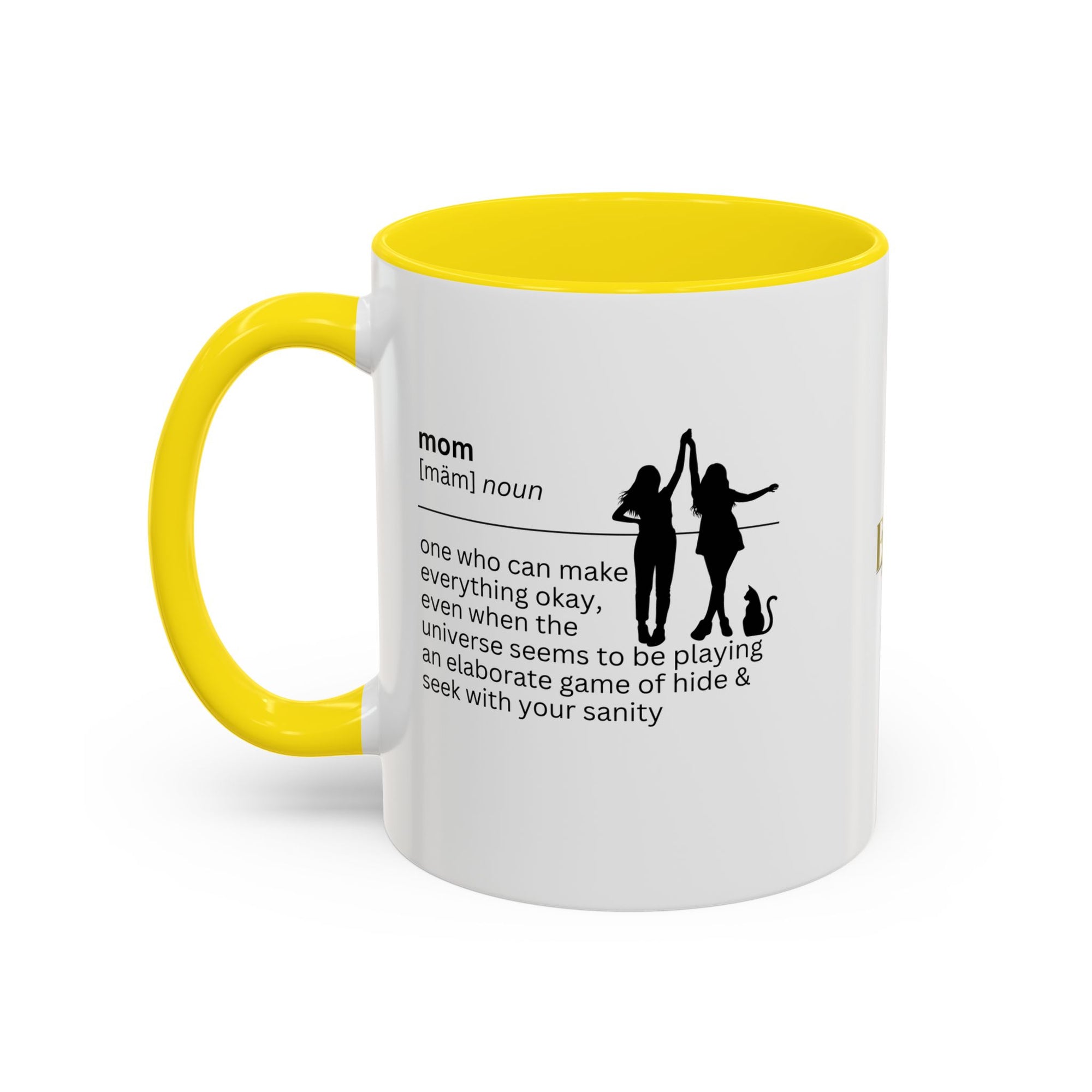 Mom Okay Accent Coffee Mug - Perfect Gift for Moms