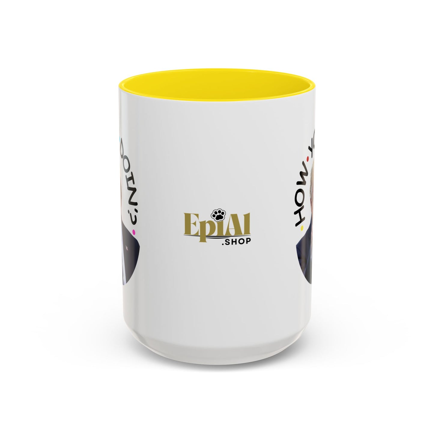 Funny Accent Coffee Mug - "How You Doin'?" - Perfect Gift for Trump Fans