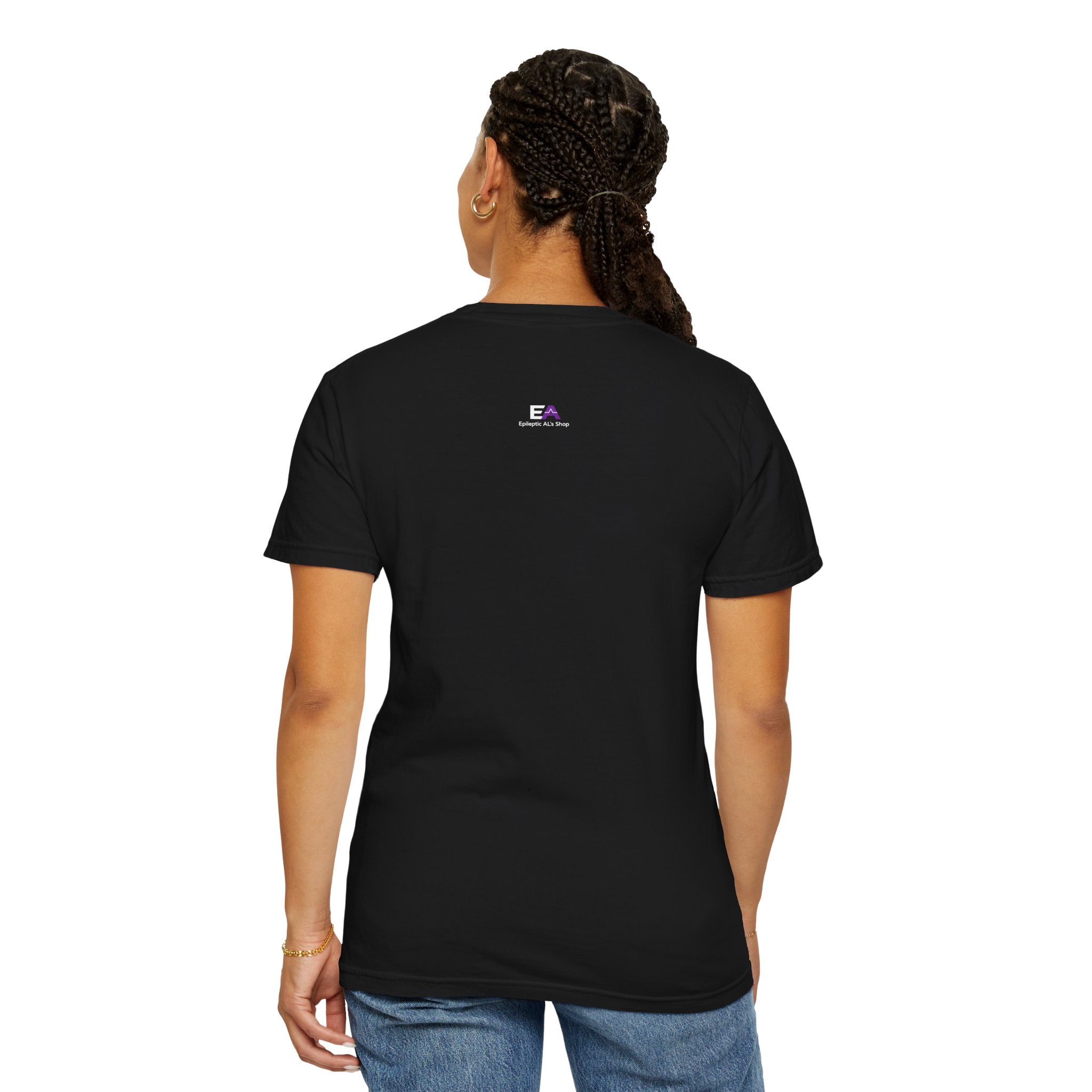 Beautifully Unstable Unisex T-Shirt – Epilepsy Awareness Purple Ribbon Tee