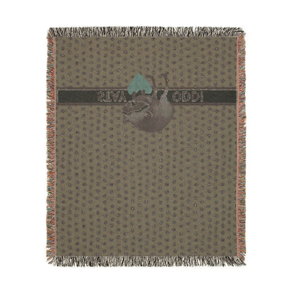 Stay Odd Jimothy Woven Cotton Blanket