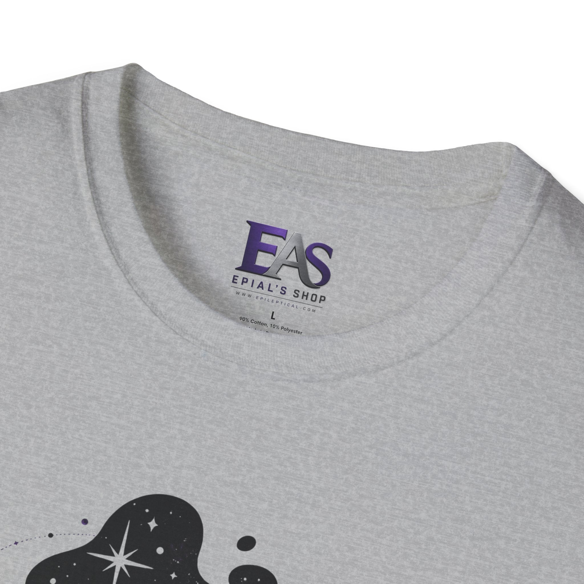 Catmosphere Cosmic Cat T-Shirt | Celestial Black Cat Graphic Tee