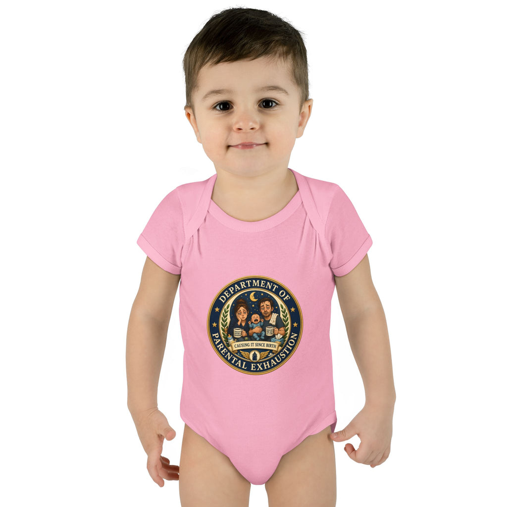 Department of Parental Exhaustion Infant Bodysuit | Baby Onesie