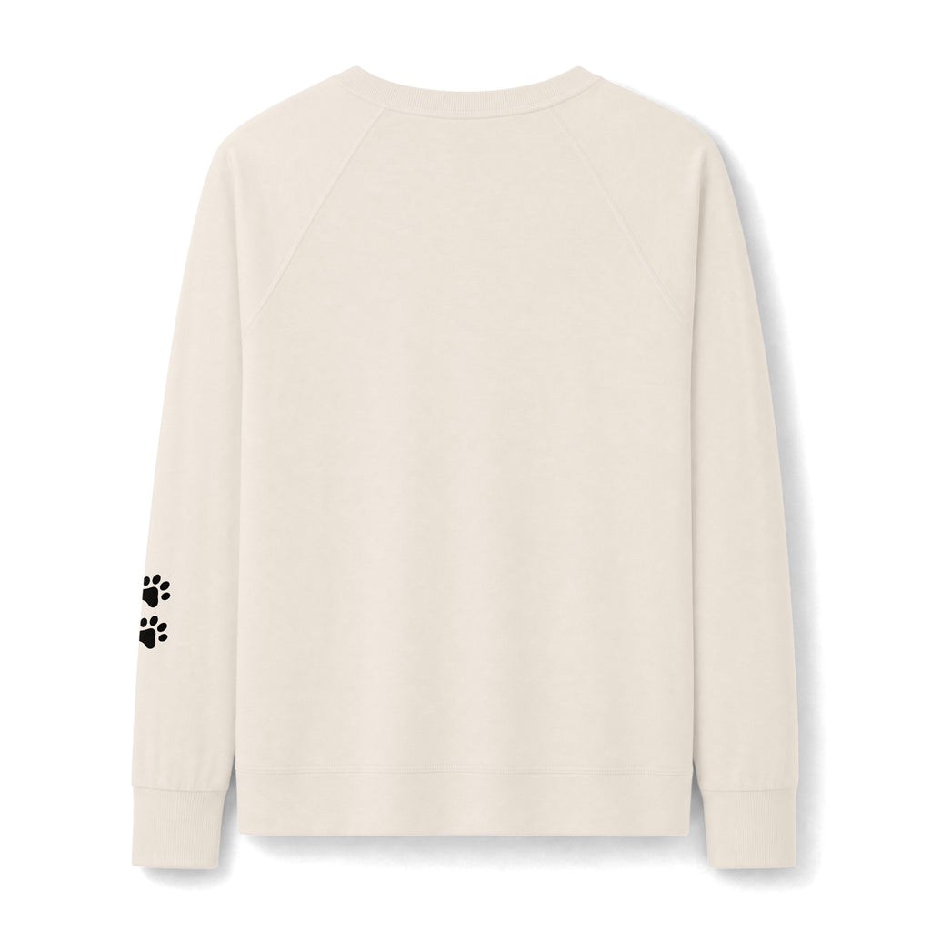 Supporting Character Cat Sweatshirt | French Terry Women's Crewneck
