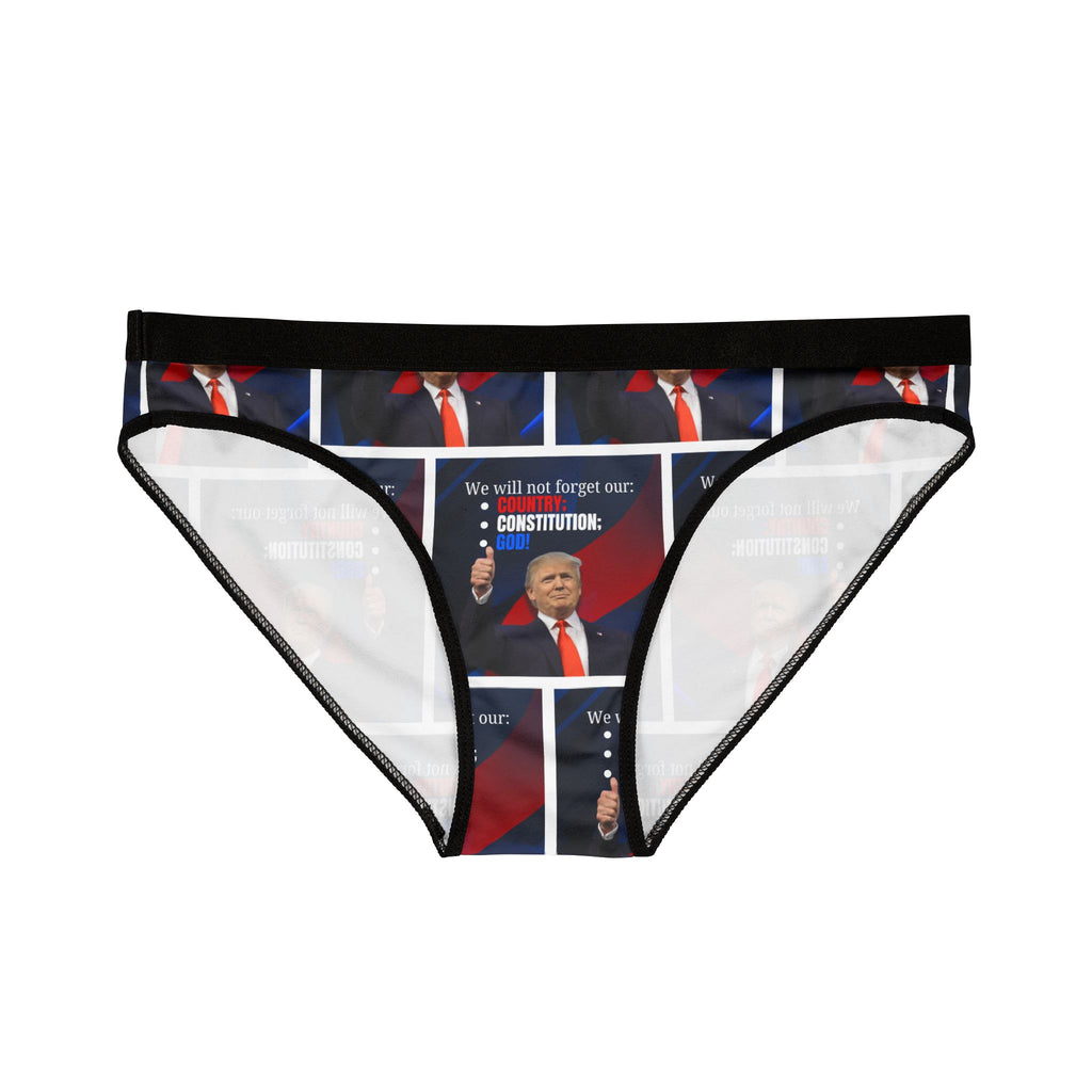 Trump Country Constitution God Women's Underwear