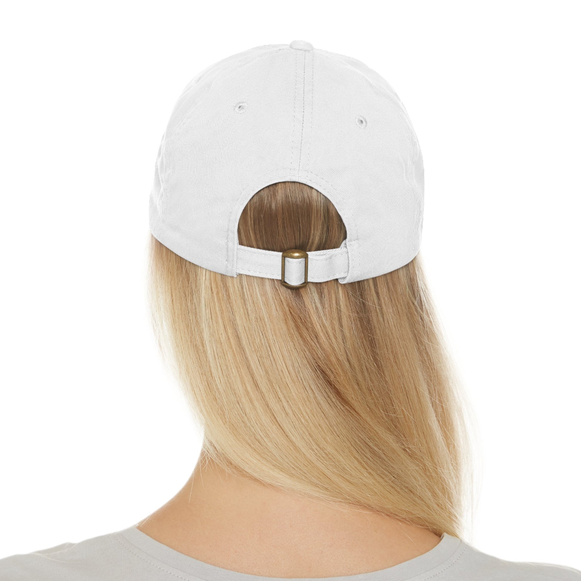 Gaza Riviera Dad Hat with Leather Patch Printify