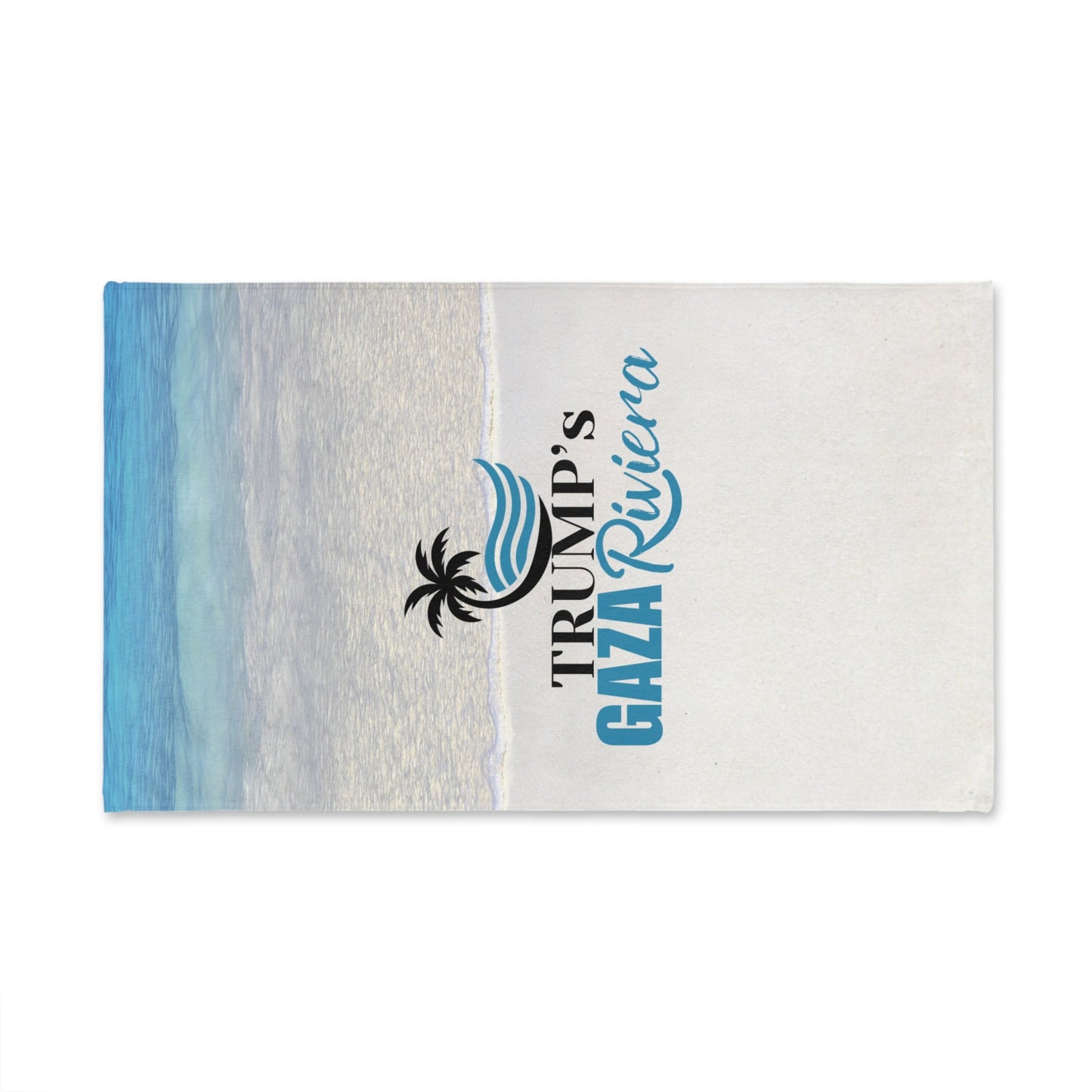 Trump's Gaza Riviera Hand Towel Printify