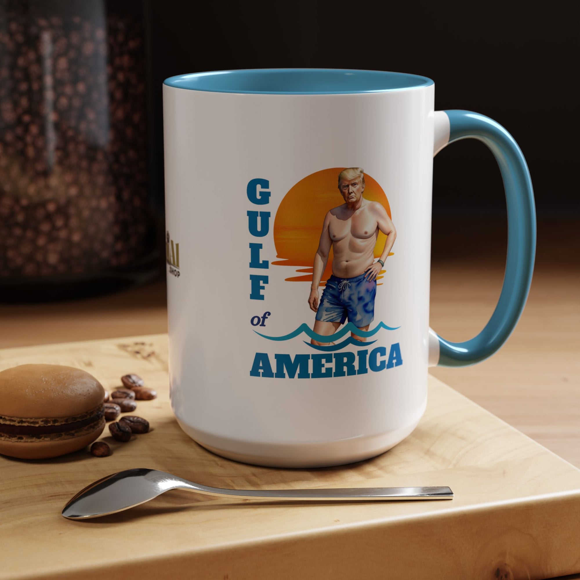 Humorous American Gulf Coffee Mug - 11/15oz Accent Mug for Fun Lovers