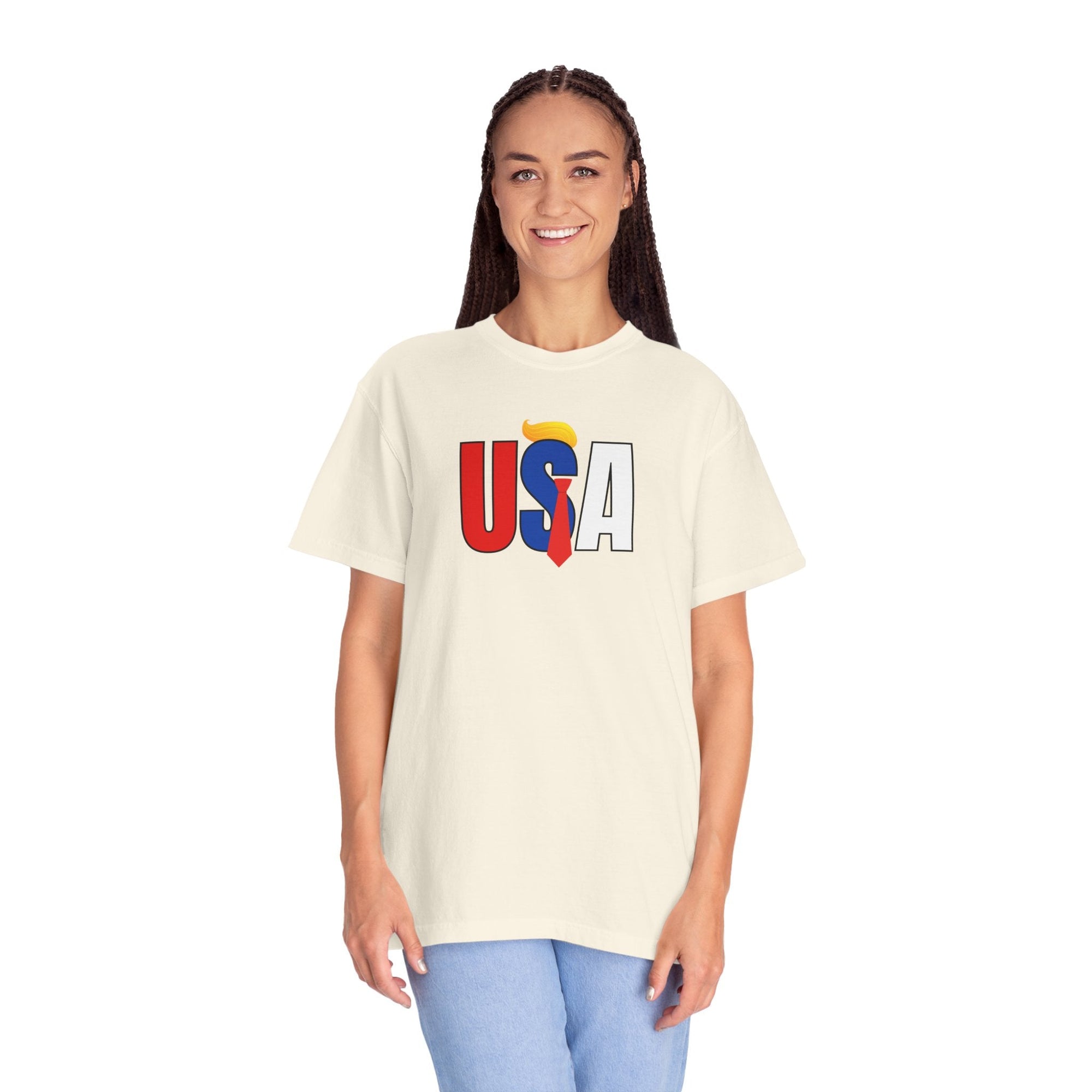 USA Colorful Graphic Unisex T-Shirt Printify