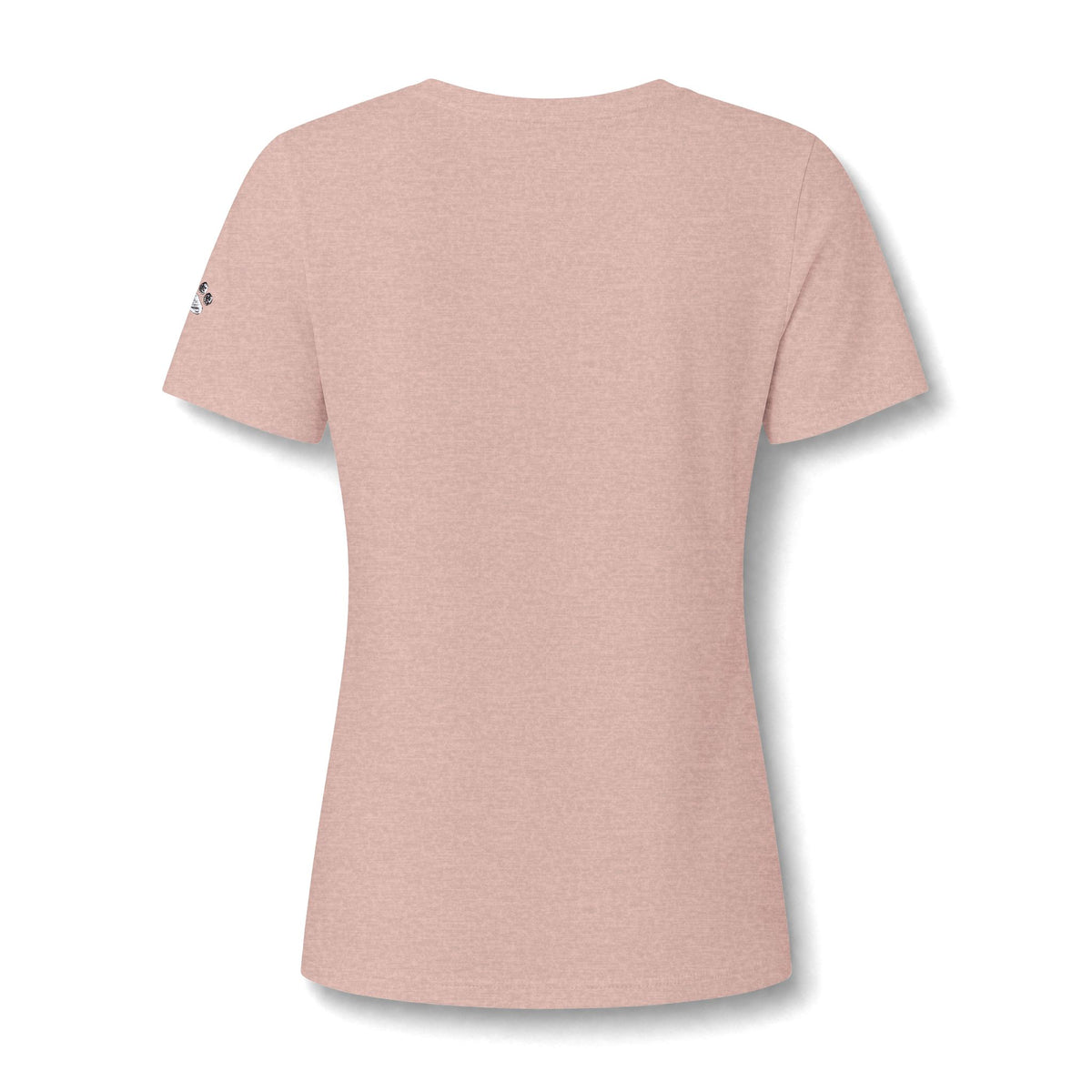 Kitten & Dandelion Women's Relaxed V-Neck T-Shirt | Cat Lover Floral Tee