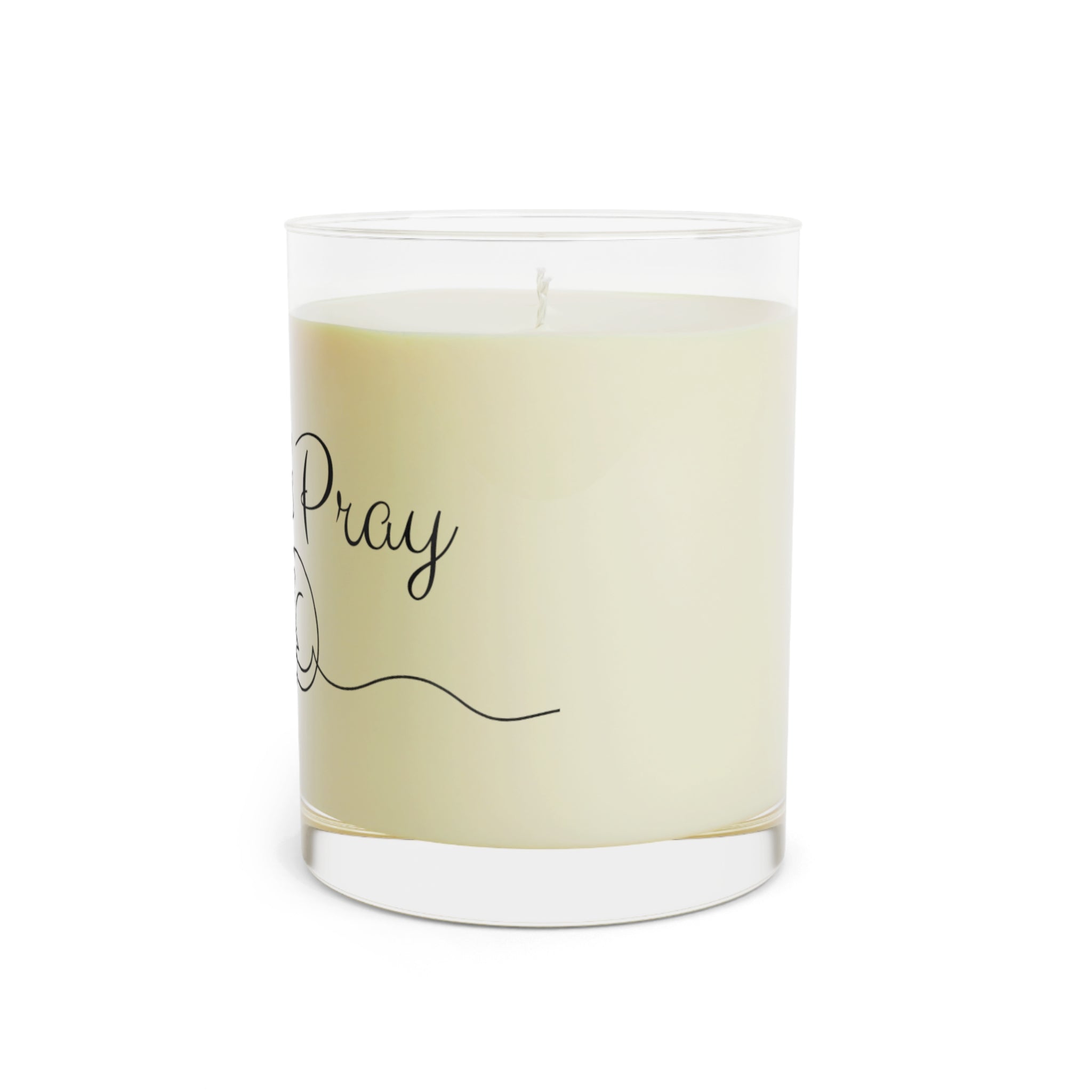 Purr & Pray Line Art Scented Candle