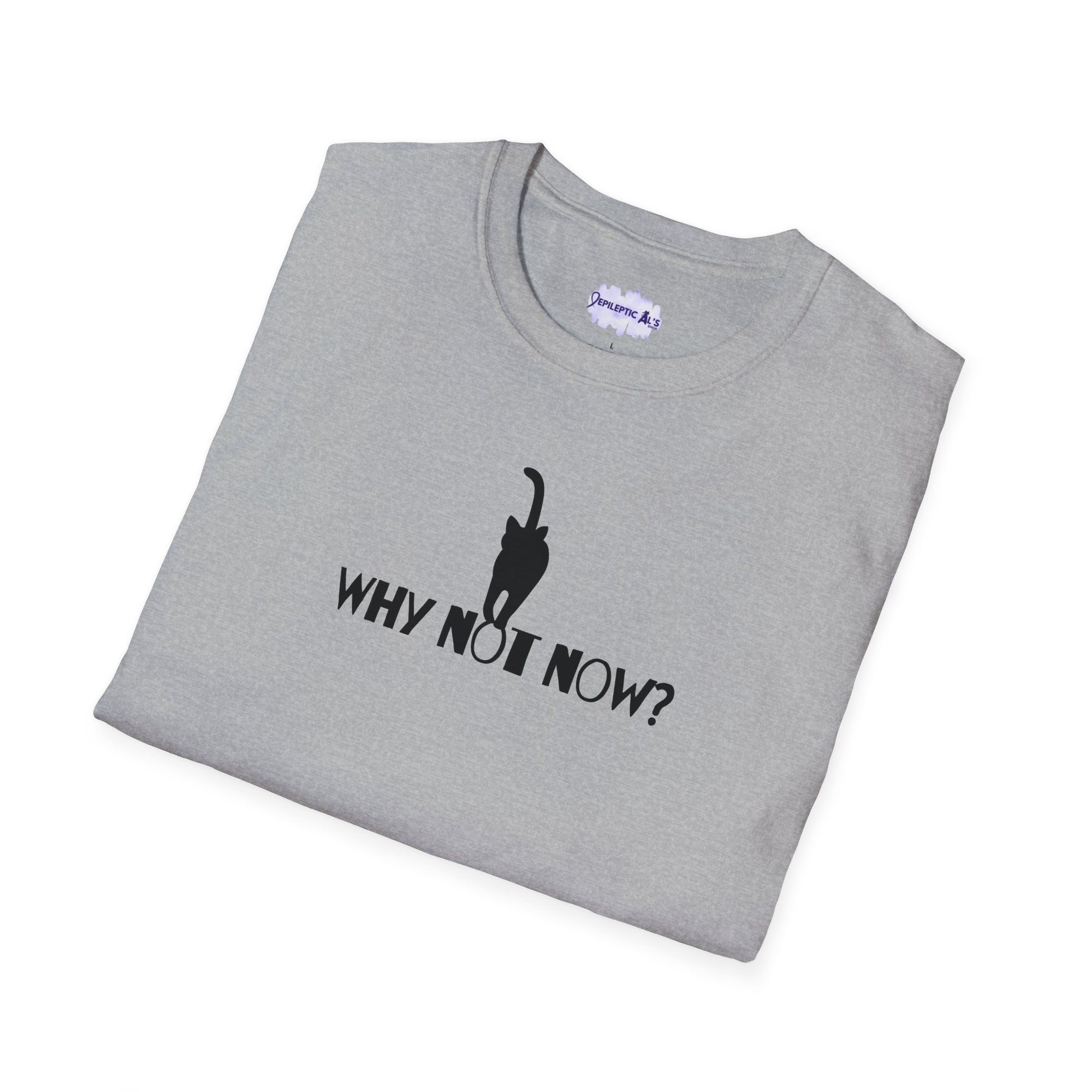 Why Not Now Unisex Softstyle T - Shirt - T - Shirt - Epileptic Al’s Shop