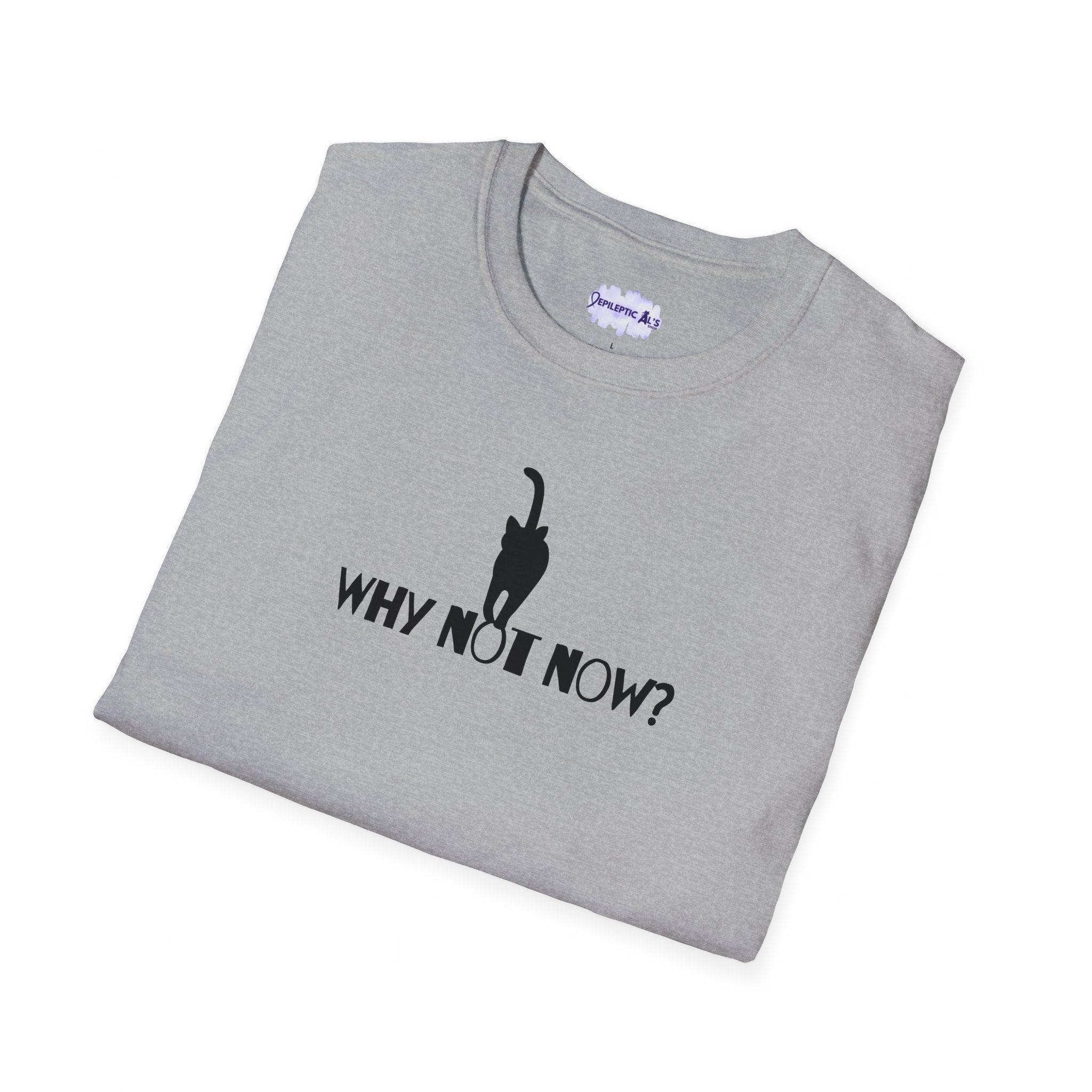 Why Not Now Unisex Softstyle T-Shirt - EpiAl's Shop