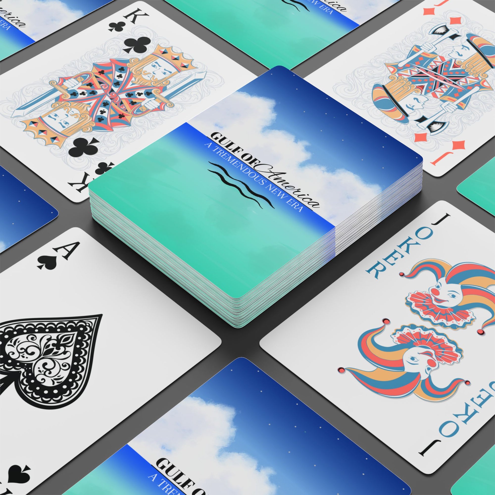 American Gulf Poker Playing Cards Set