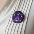 “I Can SEIZE the Day — Literally!” Epilepsy Awareness Pin Button (3")