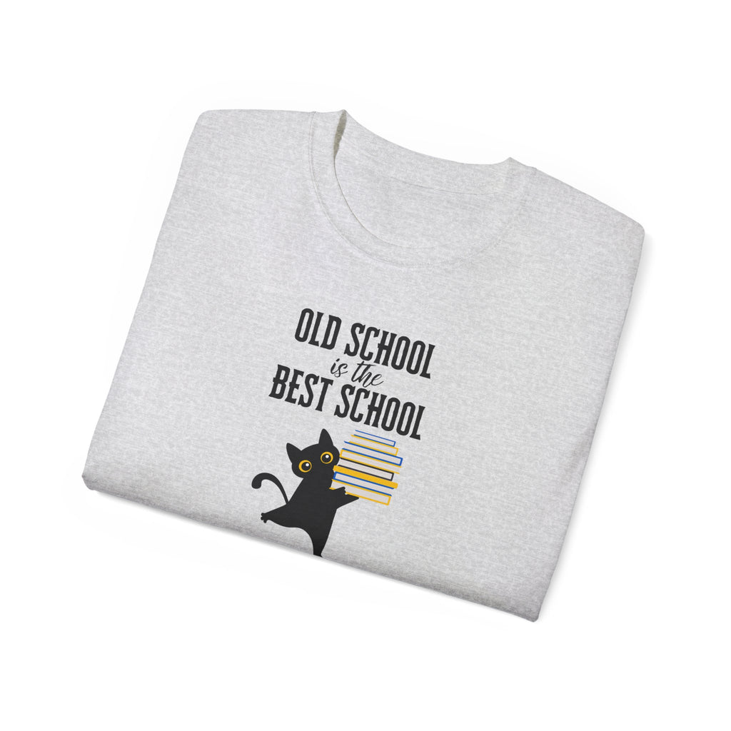 Old School Unisex Ultra Cotton Tee - T - Shirt - Epileptic Al’s Shop