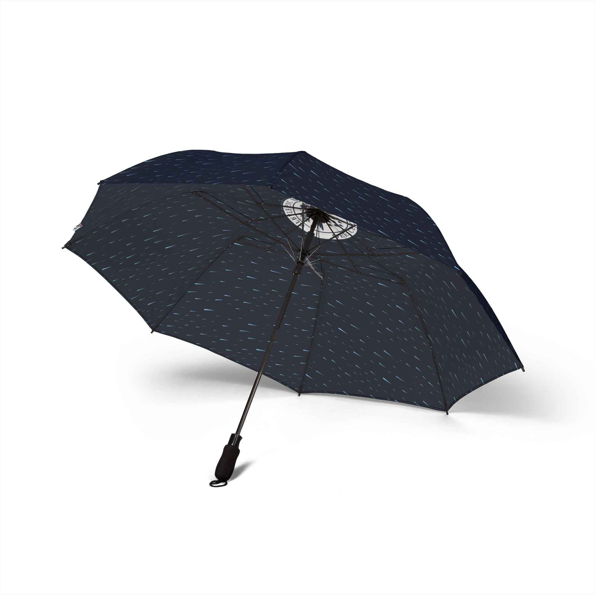 Office of Strategic Drizzle Umbrella | Minimalist Rainy Day Government Seal