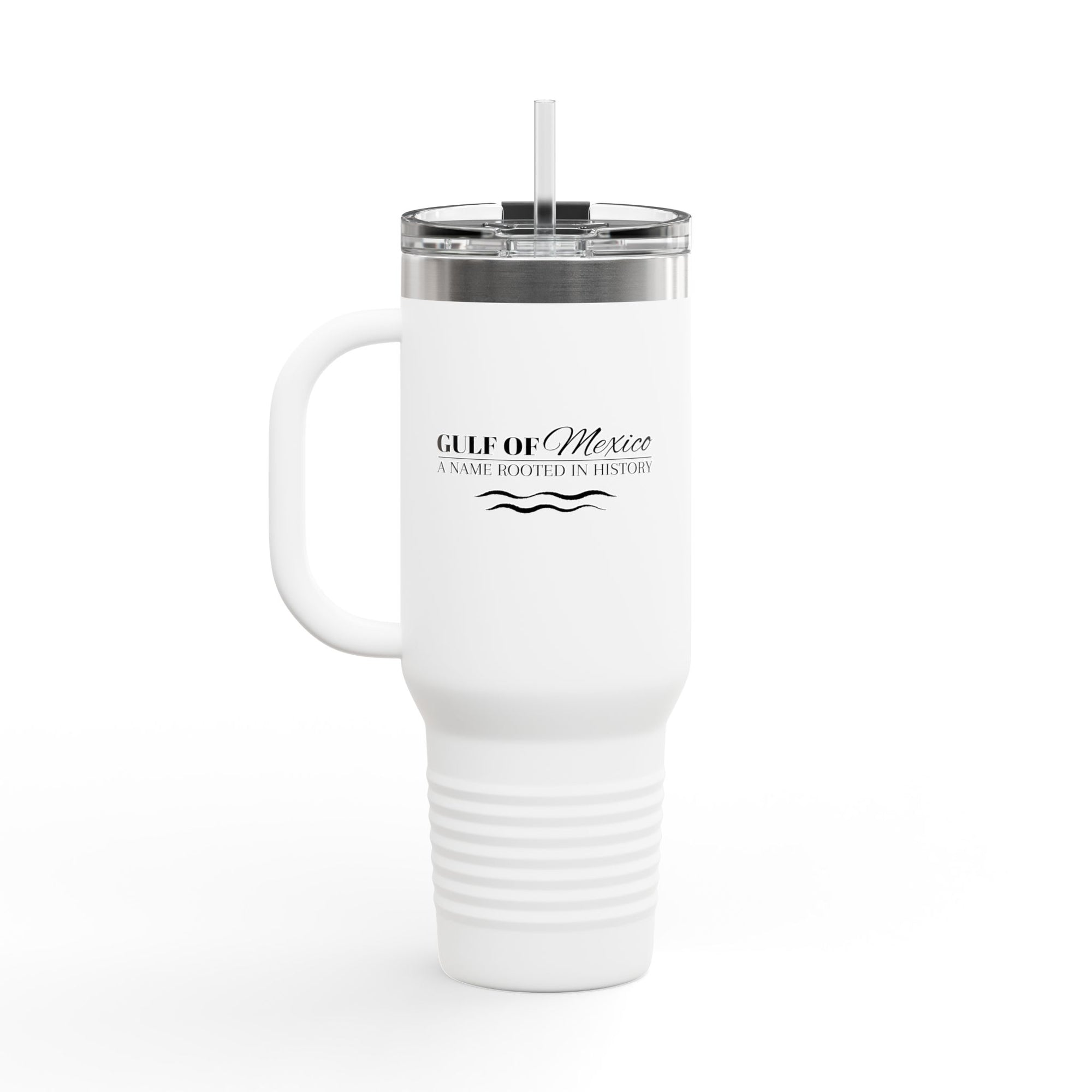 Gulf of Mexico A Name Rooted in History Insulated Travel Mug - 40oz