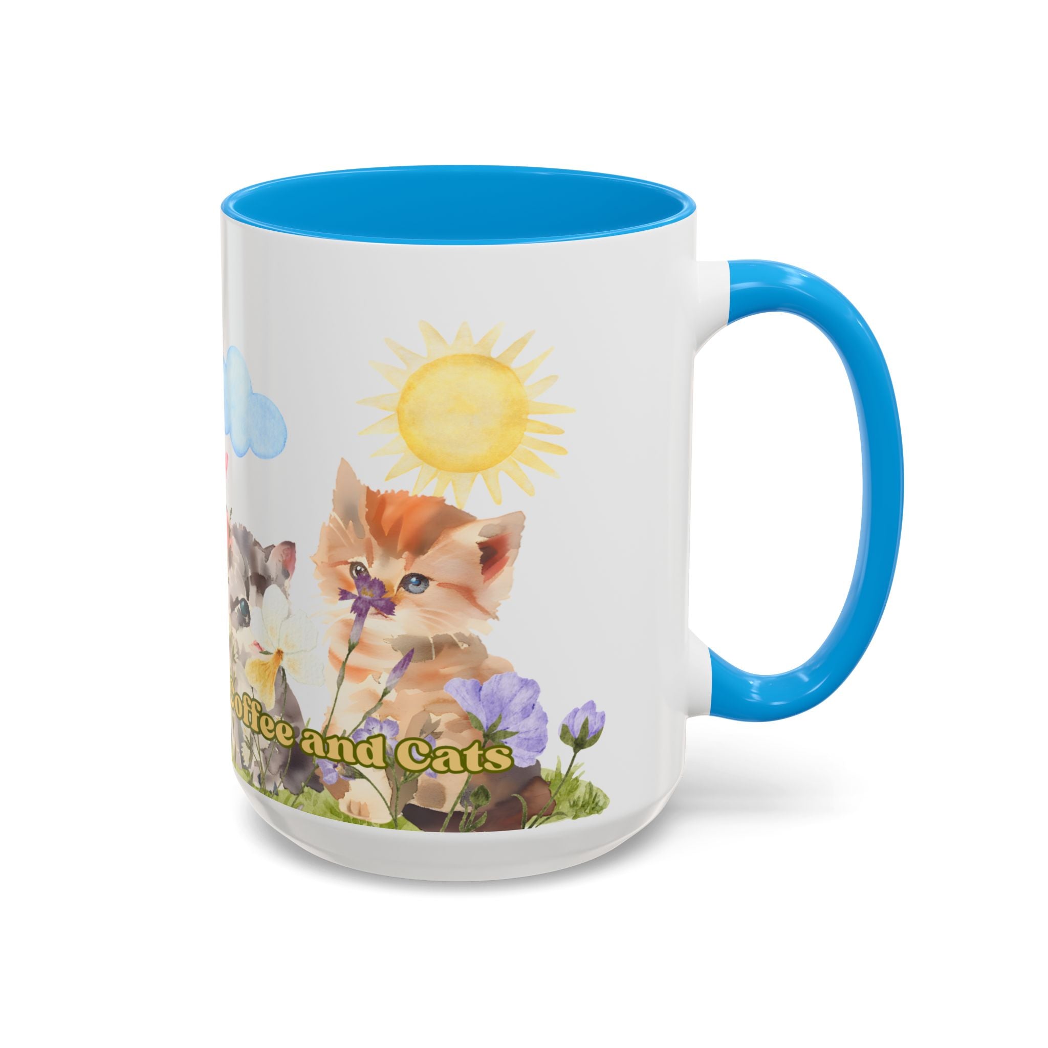 Life Is Better with Coffee and Cats Ceramic Mug