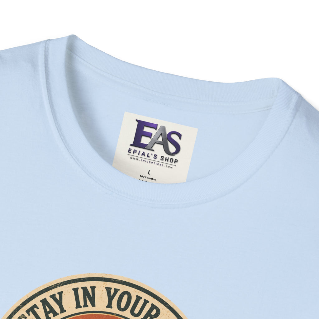 Stay in Your Lane Scenic Byway Unisex T-Shirt | Retro Road Trip Graphic Tee