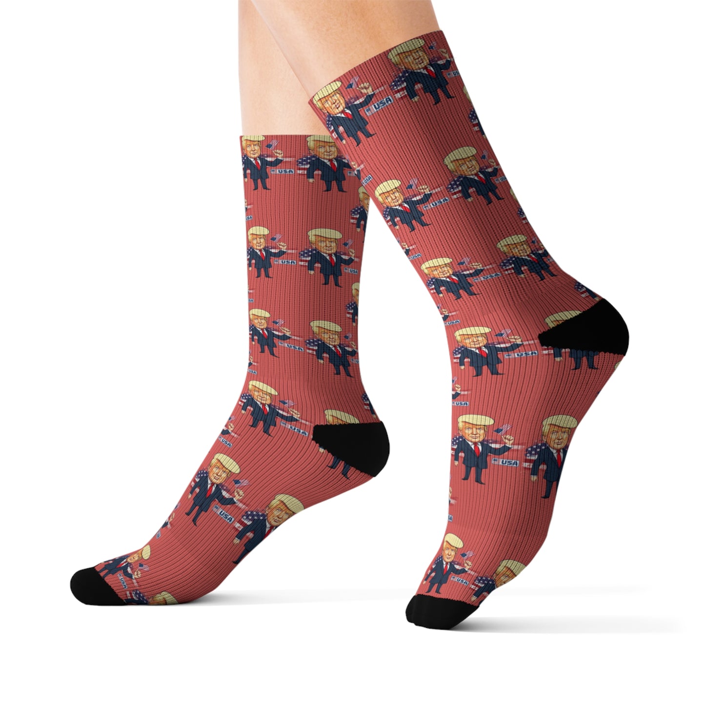 Fun Political Design Socks - Perfect for Casual Wear and Gifts