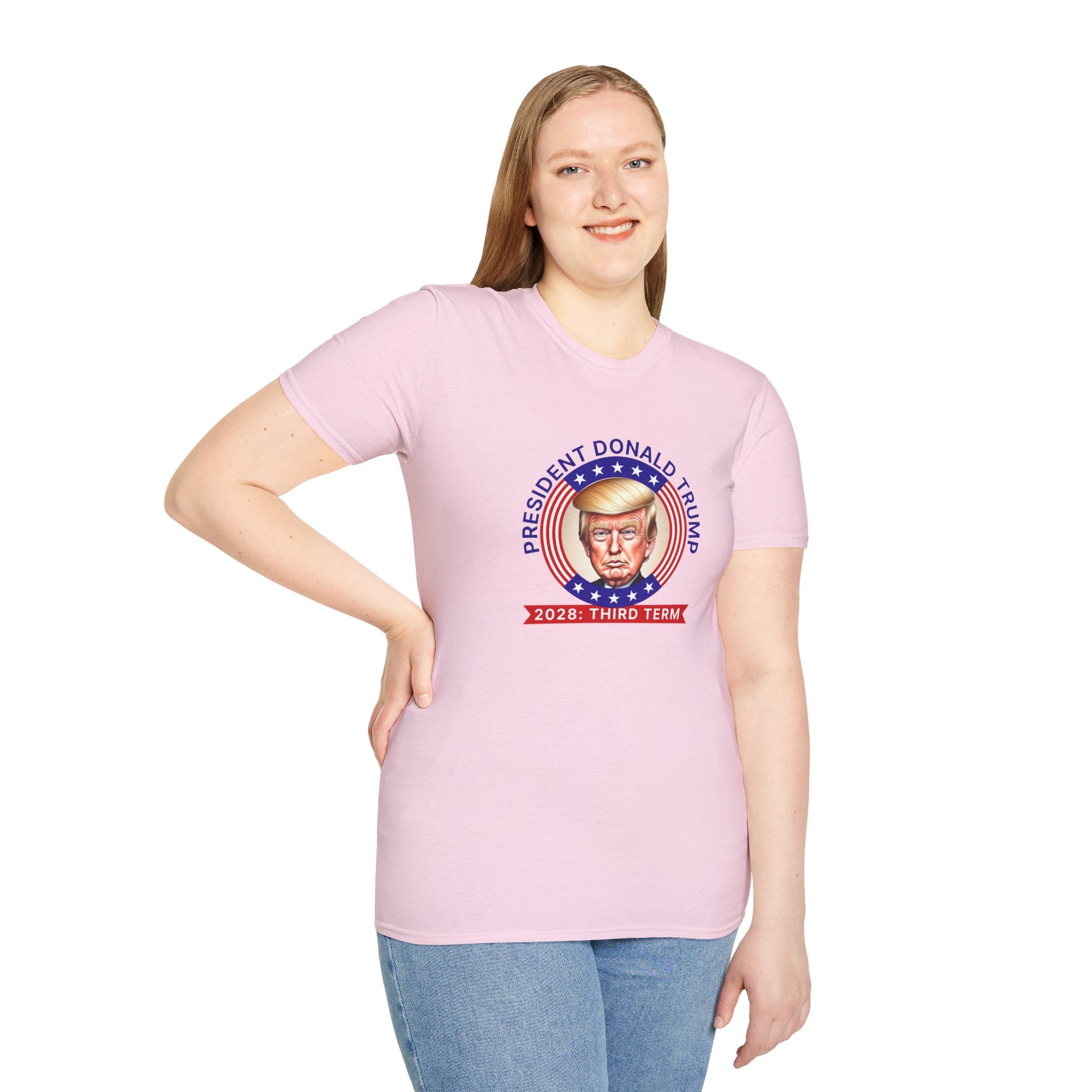 Trump Third Term 2028 Unisex Softstyle T-Shirt